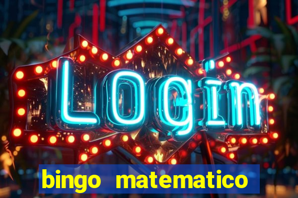 bingo matematico para ensino medio